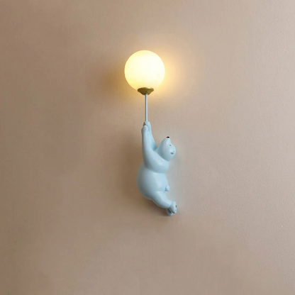 Schattige Berenvormige LED Wandlamp voor Kinderen