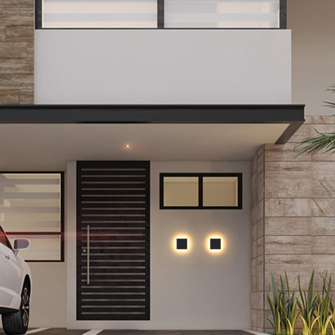 Moderne Buiten Wandlamp voor Elegante Verlichting