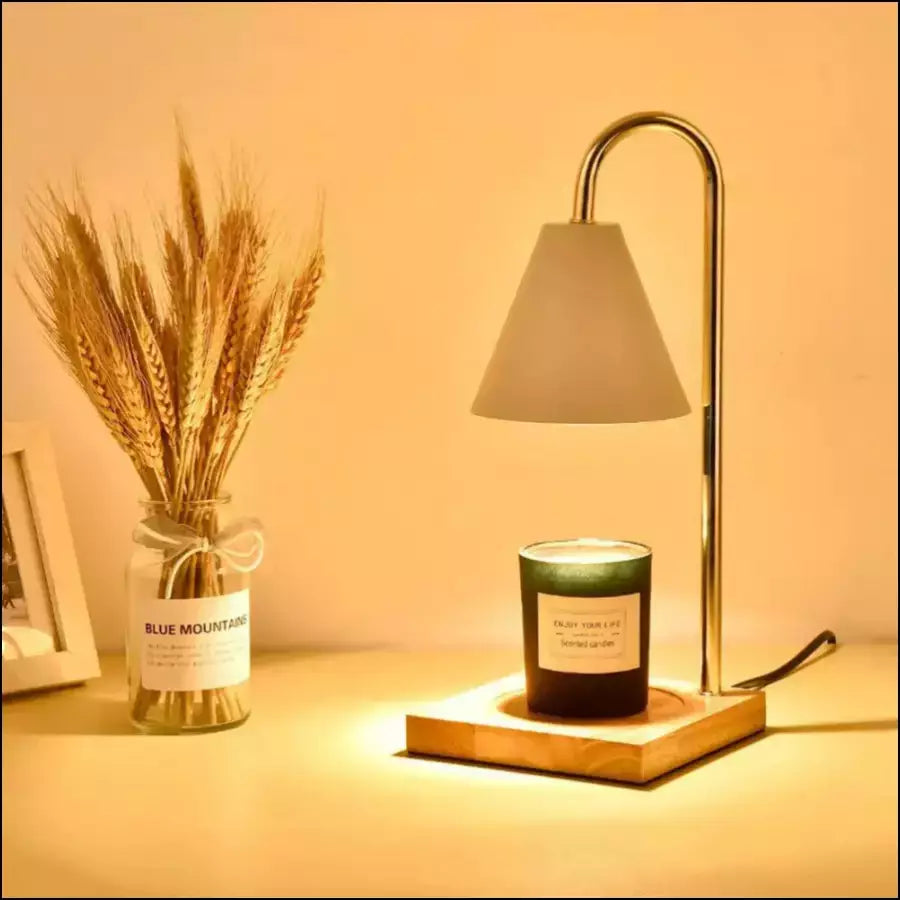 Elegante Kaarsverwarmlamp voor Sfeervolle Verlichting