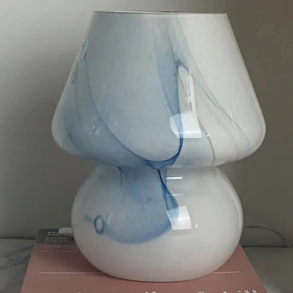 Betoverende Glazen Paddenstoel Lamp voor Sfeervolle Verlichting