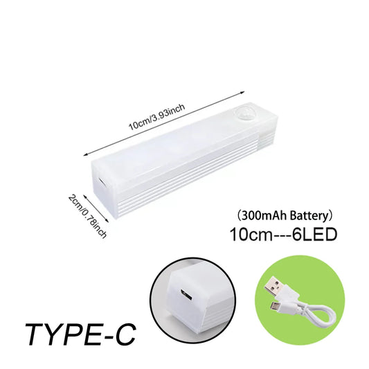 Draadloze Bewegingssensor LED Nachtlamp - Slimme Verlichting voor Thuis