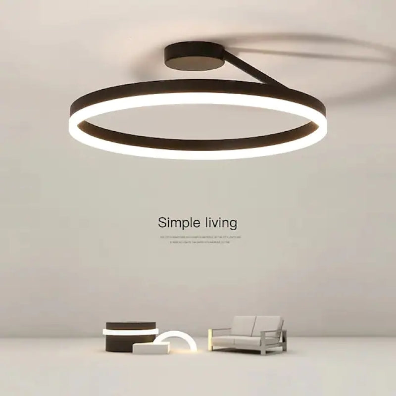 Elegante LED Plafondlamp voor Modern Interieur