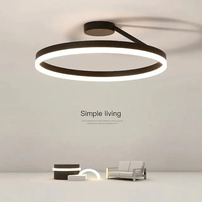 Elegante LED Plafondlamp voor Modern Interieur