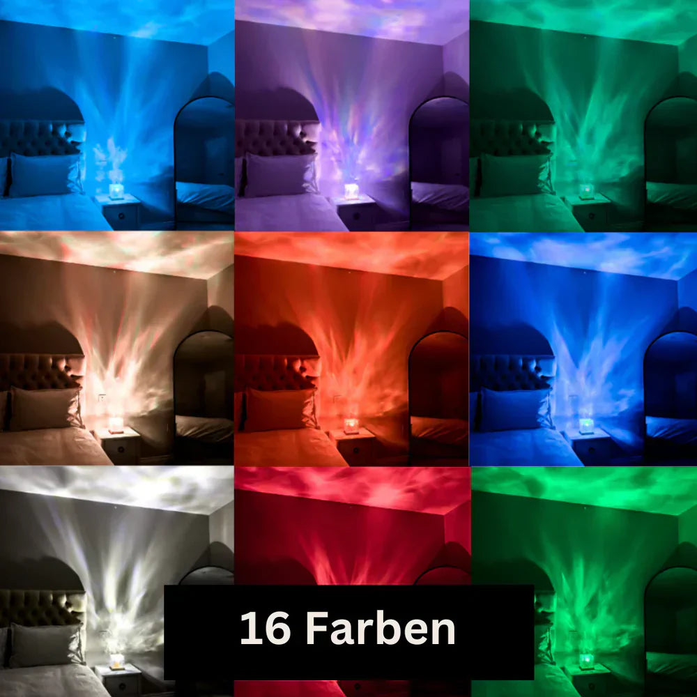 Betoverende Noorderlicht Sfeer Lamp – Magische Kleuren en Rustgevende Ambiance