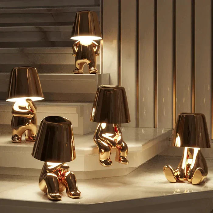 GlowCraft Tafellamp: Stijlvolle Oplaadbare Verlichting
