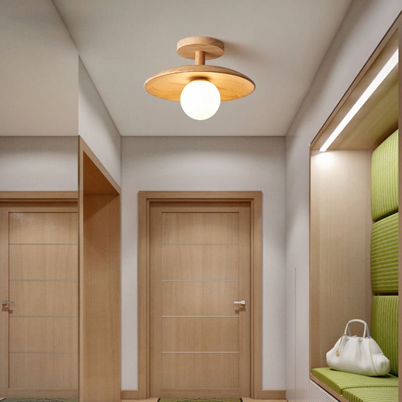 Elegante Japanse Plafondlamp voor Rustige Sfeer