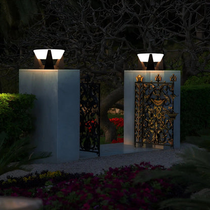 Elegante Zonne Tuinlamp in Japanse Stijl